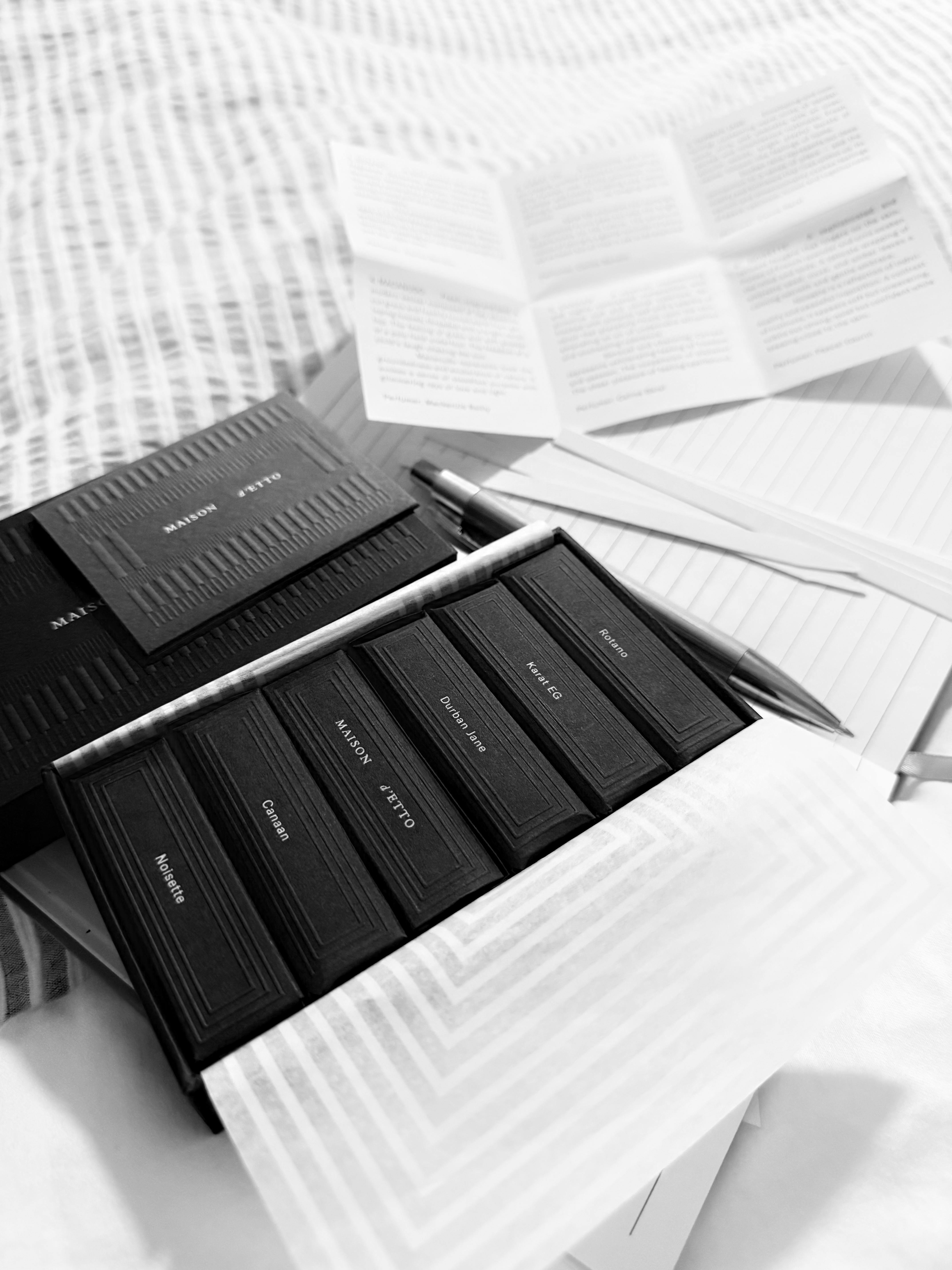 The Discovery Set: Six Unique Perfumes by Maison d’Etto